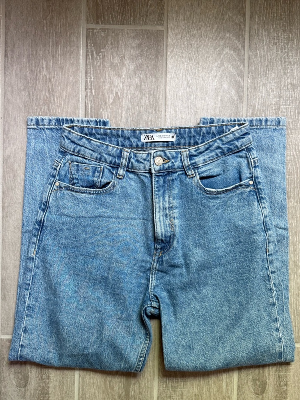 zara high rise jeans